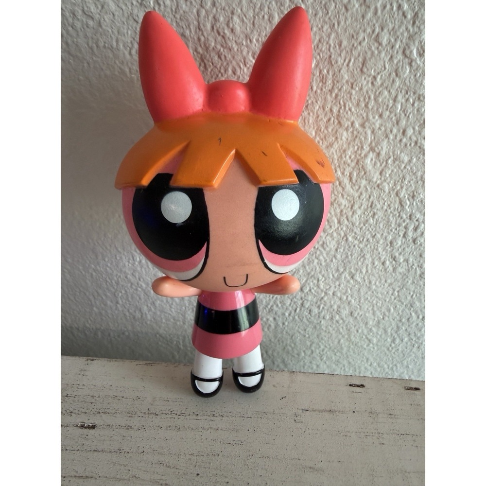 Powerpuff Girls Blossom 6" doll PVC 1999 Cartoon Network